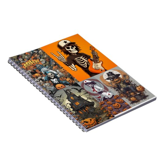 HALLOWEEN NOTITIEBOEK (Rechterzijde)