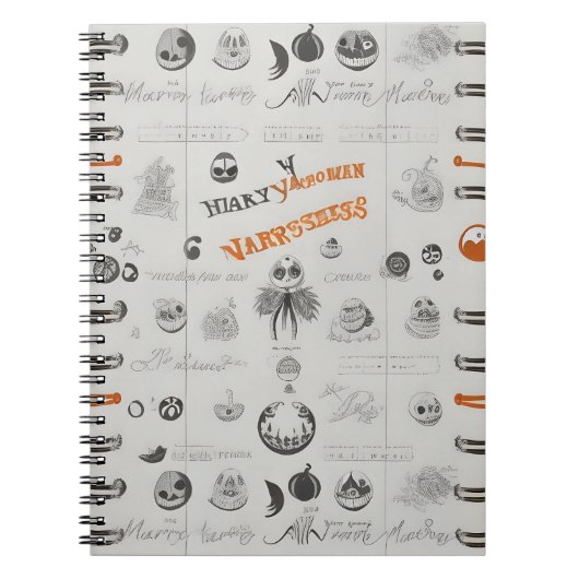 Halloween notitieboek (Voorkant)