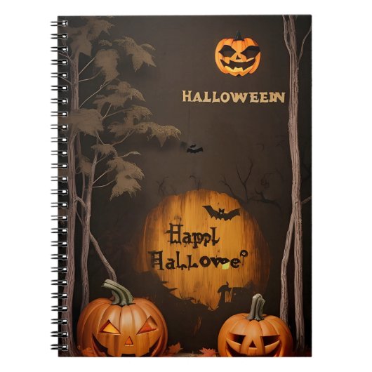  Halloween notitieboek (Voorkant)