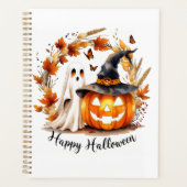 Halloween-Notitieboek Planner (Voorkant)