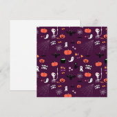 Halloween Notitiekaartje (Voorkant / Achterkant)