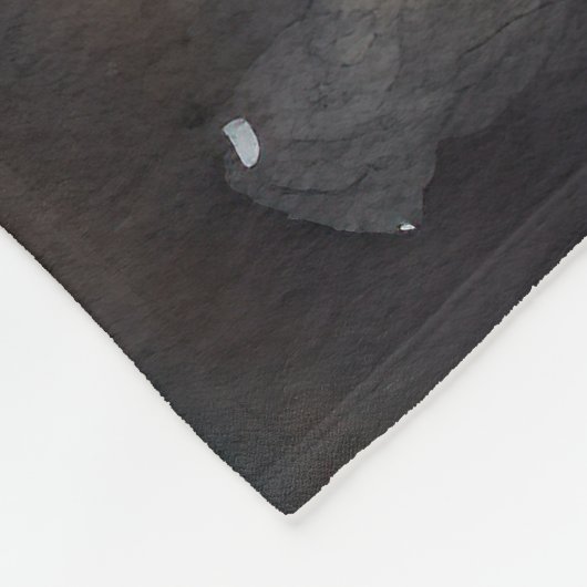 Halloween Nova Scotia met pompoenen eng Fleece Deken (Hoek)