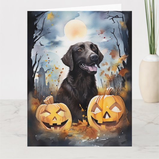 Halloween Nova Scotia met pompoenen eng Kaart (Voorkant)