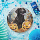 Halloween Nova Scotia met pompoenen eng Papieren Bordje (Feest)