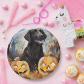 Halloween Nova Scotia met pompoenen eng Papieren Bordje (Feest)