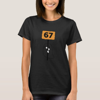 Halloween Nummer 67 Matching Meme Halloween Kostuu T-shirt