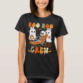 Halloween Nurse Boo Boo Crew Ghost Doctor Paramedi T-shirt (Voorkant)