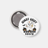 Halloween Nurse - BOO BOO Crew Ghost Magneet (Voorkant / Achterkant)
