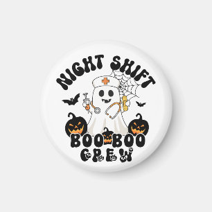 Halloween Nurse - BOO BOO Crew Ghost Magneet