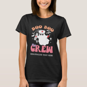Halloween Nurse Boo Boo Crew T-shirt
