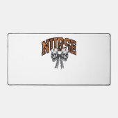 Halloween Nurse Coquette Bow Classic T-shirt Bureaumat (Voorkant)