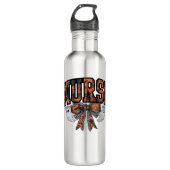 Halloween Nurse Coquette Bow Herfst Classic T-shir Waterfles (Voorkant)