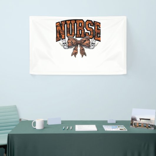 Halloween Nurse Coquette Bow Spooky Classic T-Shir Spandoek (Beurs)