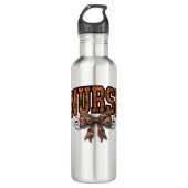 Halloween Nurse Coquette Bow Spooky Classic T-Shir Waterfles (Voorkant)