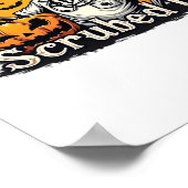 Halloween Nurse Design Oversized T-shirt Poster (Hoek)