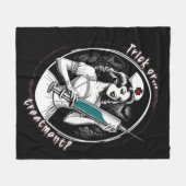 Halloween Nurse Fleece Deken (Voorkant (Horizontaal))