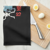 Halloween Nurse Funny Ghost Skeleton Zombie Essent Theedoek (Quarter Fold)