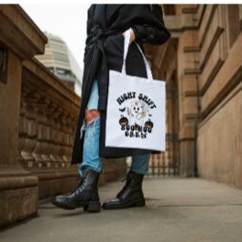 Halloween Nurse Ghost Night Shift Tote Bag