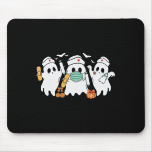 Halloween Nurse Ghost Nurses Medical Halloween hoo Muismat