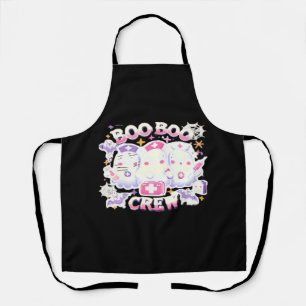 Halloween Nurse Ghost Squad Boo Boo Crew Funny Spo Schort
