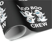 Halloween Nurse Gift Boo Boo Crew Nurse Cadeaupapier (Rol Hoek)