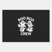 Halloween Nurse Gift Boo Boo Crew Nurse Inpakpapier Vel (Voorkant)