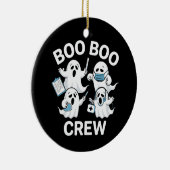 Halloween Nurse Gift Boo Boo Crew Nurse Keramisch Ornament (Rechts)