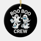 Halloween Nurse Gift Boo Boo Crew Nurse Keramisch Ornament (Voorkant)