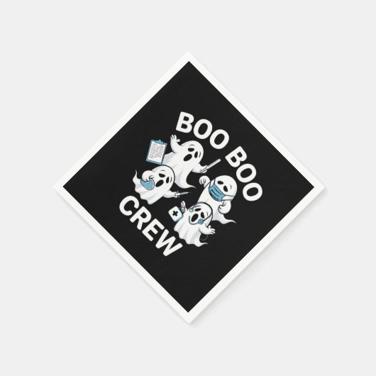 Halloween Nurse Gift Boo Boo Crew Nurse Servet (Hoek)