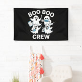 Halloween Nurse Gift Boo Boo Crew Nurse Spandoek (Insitu)