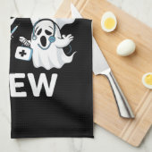 Halloween Nurse Gift Boo Boo Crew Nurse Theedoek (Quarter Fold)