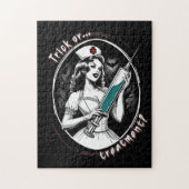 Halloween Nurse Legpuzzel (Verticaal)