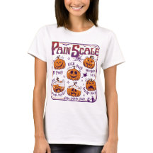 Halloween Nurse Pain Scale-Shirt