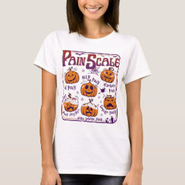 Halloween Nurse Pain Scale-Shirt T-shirt