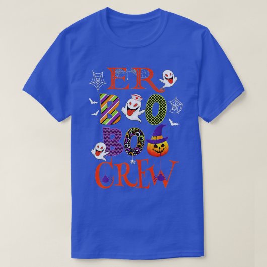 Halloween Nurse Practitioner Boo Crew, Nurse Hallo T-shirt (Design voorkant)