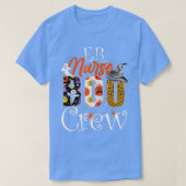 Halloween Nurse Practitioner Boo Crew, Nurse Hallo T-shirt (Design voorkant)