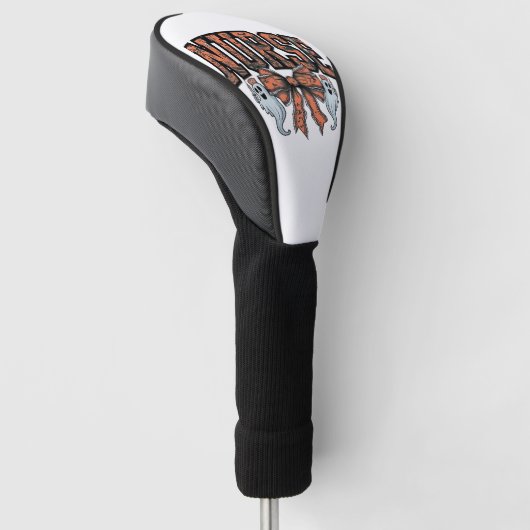 Halloween Nurse Scary Coquette Bow Classic T-shirt Golfheadcover (Schuin)