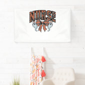 Halloween Nurse Scary Coquette Bow Classic T-shirt Spandoek (Insitu)