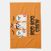 Halloween Nurse Schattige Ghost Nurse Theedoek (Verticaal)