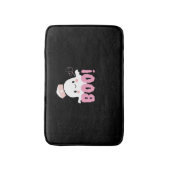 Halloween Nurse Shirten Vrouwen Boo! T-shirt Ghost Badmat (Voorkant Verticaal)