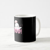 Halloween Nurse Shirten Vrouwen Boo! T-shirt Ghost Koffiemok (Voorkant rechts)