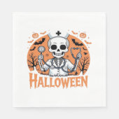 Halloween Nurse skeleton Essential T-Shirt_1 Servet (Voorkant)
