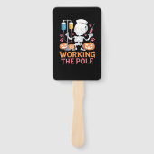 Halloween Nurse Skeleton Funny Joke Essential T-Sh Handwaaier (Voorkant)