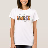 Halloween Nurse Spooky T-shirt (Voorkant)