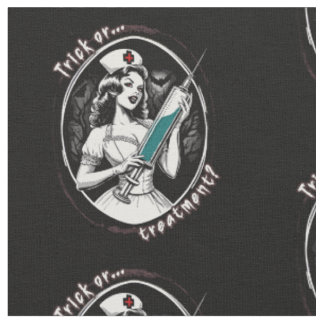 Halloween Nurse Stof