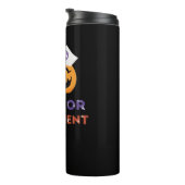 Halloween Nurse Trick of Treatment Classic T-Shirt Thermosbeker (Geroteerd rechts)