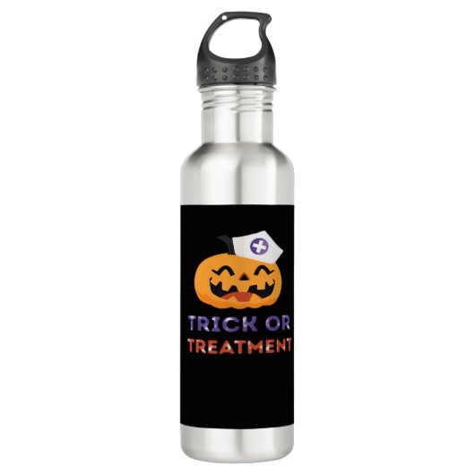 Halloween Nurse Trick of Treatment Classic T-Shirt Waterfles (Voorkant)