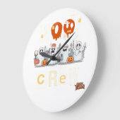 Halloween Nurses Boo Crew Classic T-shirt Grote Klok (Hoek)