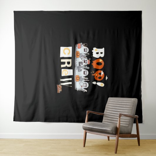 Halloween Nurses Boo Crew Classic T-shirt Wandkleed (In Situ (horizontaal))