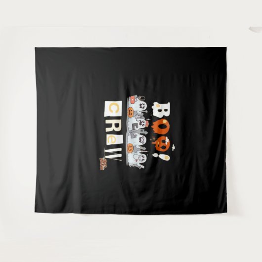 Halloween Nurses Boo Crew Classic T-shirt Wandkleed (Voorkant (horizontaal))